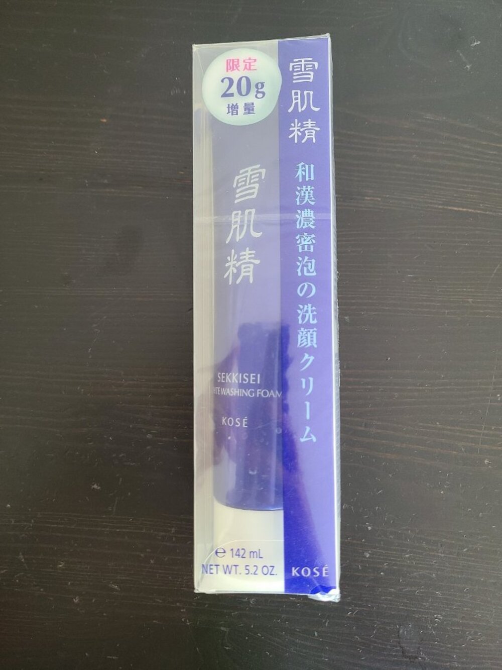 New Kosé Sekkisei White Washing Foam 142 ml